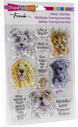Stampendous Perfectly Clear Stamps - Dog Kisses