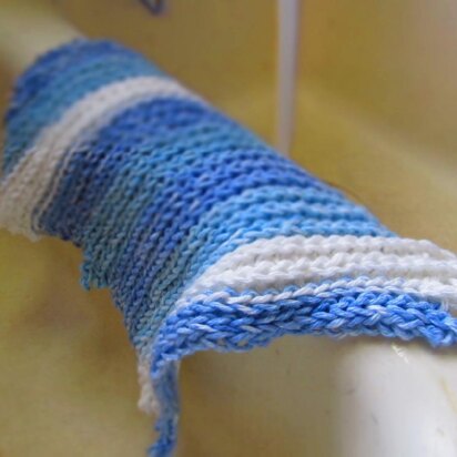 Crochet Slip Stitch Dishcloth