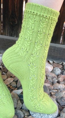 Cactus Flower Socks