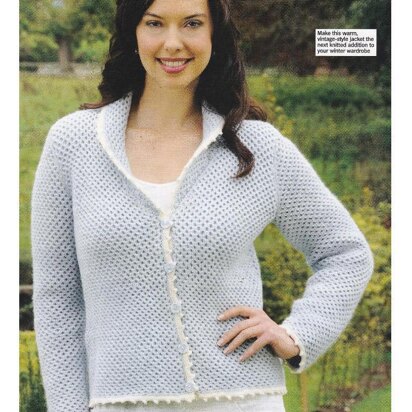 Honeycomb Shawl Cardigan