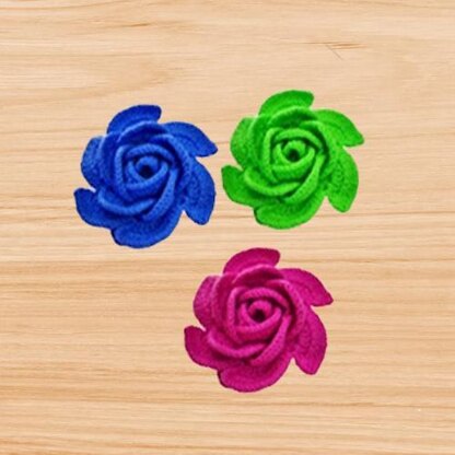 Crochet flower square soap cover pattern