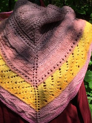 Dawn to Dusk Shawl