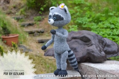 Candy the raccoon toy