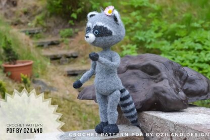 Candy the raccoon toy