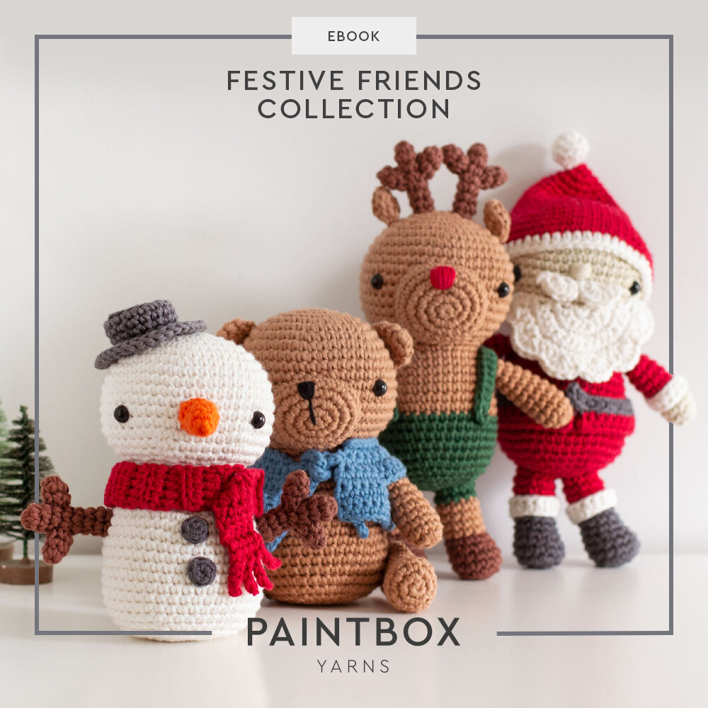 Festive Friends Ebook - Free Toy Crochet Patterns for Christmas by