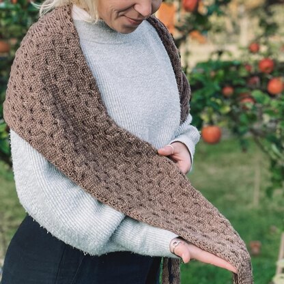 Hazelnut Shawl