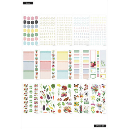 The Happy Planner Don't Stop Growing 30 Sheet Sticker Pad
