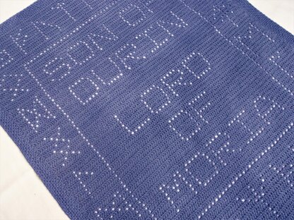 Lord of Moria baby blanket