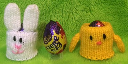 Easter Bunny and Chick Creme Egg Holders