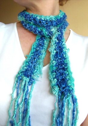 Boho Skinny Banana Scarf