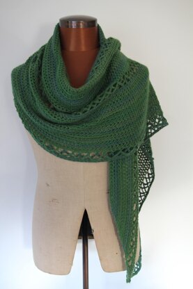 Criss-cross Shawl