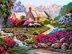 Grafitec Garden by Old Stone Bridge Tapestry Kit - 30cm x 40cm