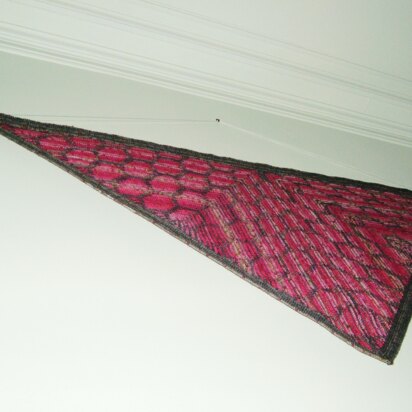 Honeycomb Illusion Shawl