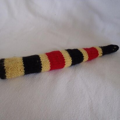 Topsy-turvy Snake - knitting pattern