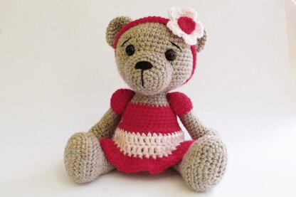 Amigurumi Teddy Bear Girl