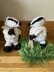 Mini Badger Playing Cricket - Ferrero Rocher/Lindor Chocolate Cover/Stuffed Toy/Hanging Ornament