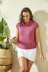 Ladies Tops Knitted in King Cole Linendale - 5986 - Leaflet