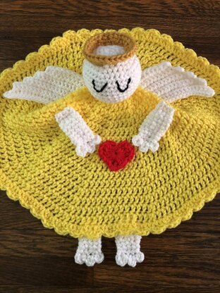 Angel Baby Lovey Blanket