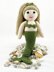 Michelle mermaid doll pattern - 19108