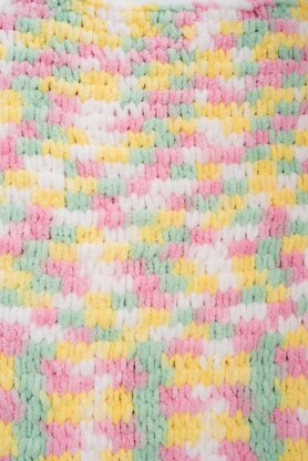 Pattern Plain Blanket Knitting