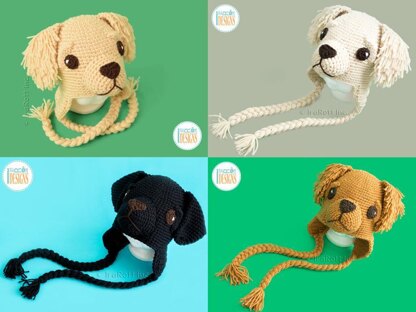 Leo The Labrador and Golden Retriever Hat