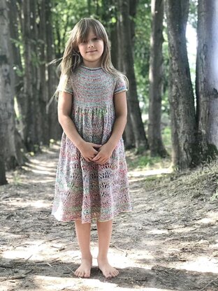 Wave Dress For Little Miss