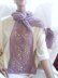 LoisLeighâ€™s Luxurious Lacy Iris Scarf