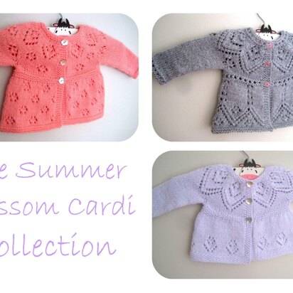 The Summer Blossom Cardi Collection E-Book