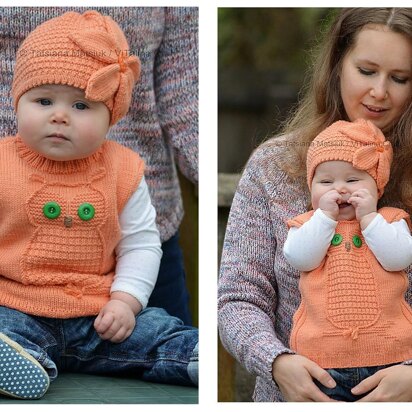 Wise Owl Baby Vest