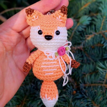 Fox Backpack / Keychain Charm