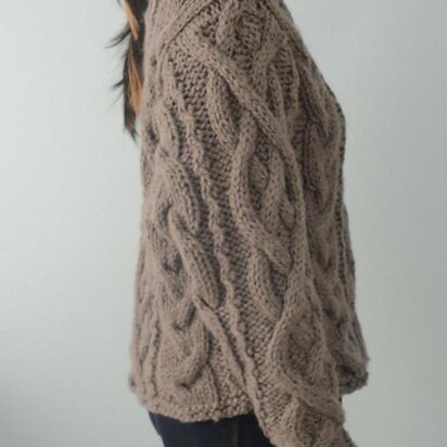 #165 Ultimate Chunky Cabled Sweater