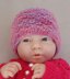 Marley - babies double moss stitch hat