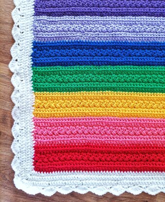 Cloudy Bo Rainbow Blanket