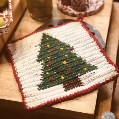 Christmas Tree Potholder