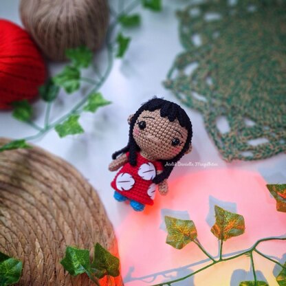 🌺 Lilo & Stitch Amigurumi Pattern – Digital PDF 🧶💙