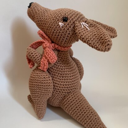 Kangaroo amigurumi