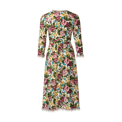 Burda Style Misses' Dress with Waistband and Wide or Narrow Skirt B5983 - Sewing Pattern