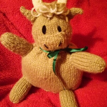 Highland cow toy