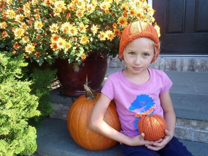 Pumpkin Hat and Pumpkin