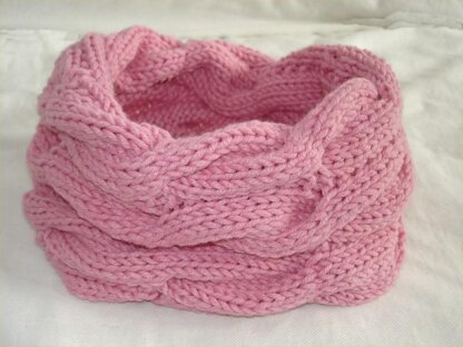 Cable Infinity Scarf