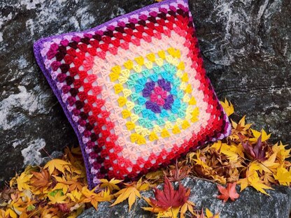 Summer Fun Granny Cushion