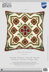 Vervaco Red/Cream Cushion Front 10 Chunky Cross Stitch Kit - 40cm x 40cm