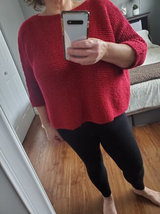 Lipstick Red Brunch Anyone Sweater #2