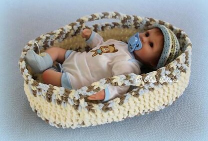 Doll Basket Cradle
