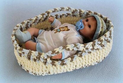 Doll Basket Cradle