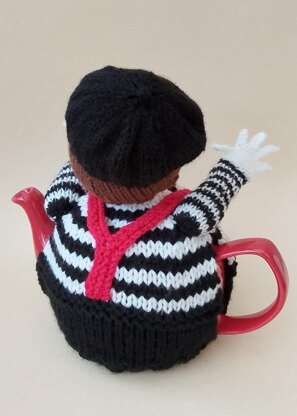 Mime Artist Tea Cosy