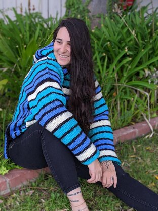 Hook Squad Baja Jacket Crochet pattern by Made You Hook | LoveCrafts