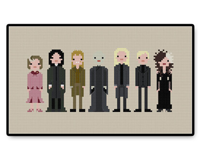 Harry Potter Villains - PDF Cross Stitch Pattern