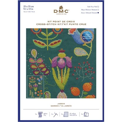 DMC Botanical Garden Cross Stitch Kit