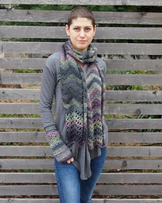 Everyday chevron scarf